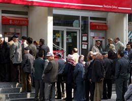 Emeklinin intibak zammı başka bahara