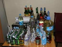 Sahte içkilere dikkat!