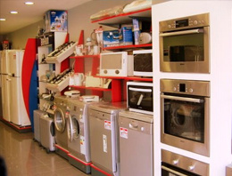 Beyaz eşya Artık bakkallarda!