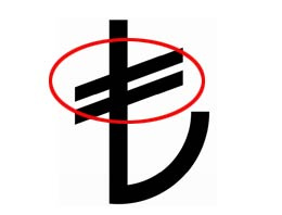 Yeni TL'deki çift çizgi ne anlama geliyor?